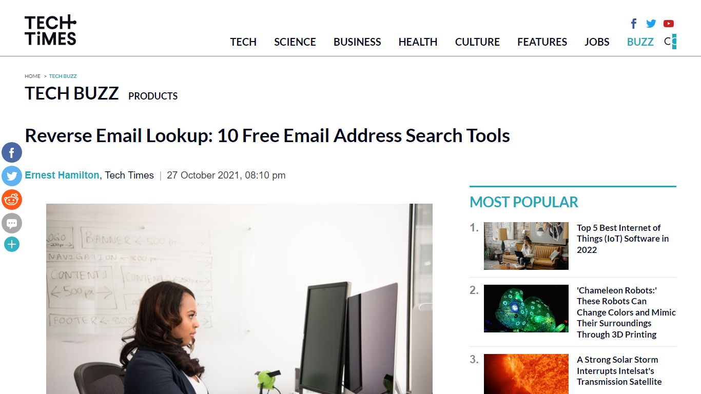 Reverse Email Lookup: 10 Free Email Address Search Tools
